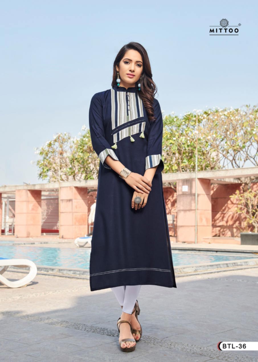Rayon Straight Size Set Kurti Clothes Rayon Straight Size Set Kurti Clothes